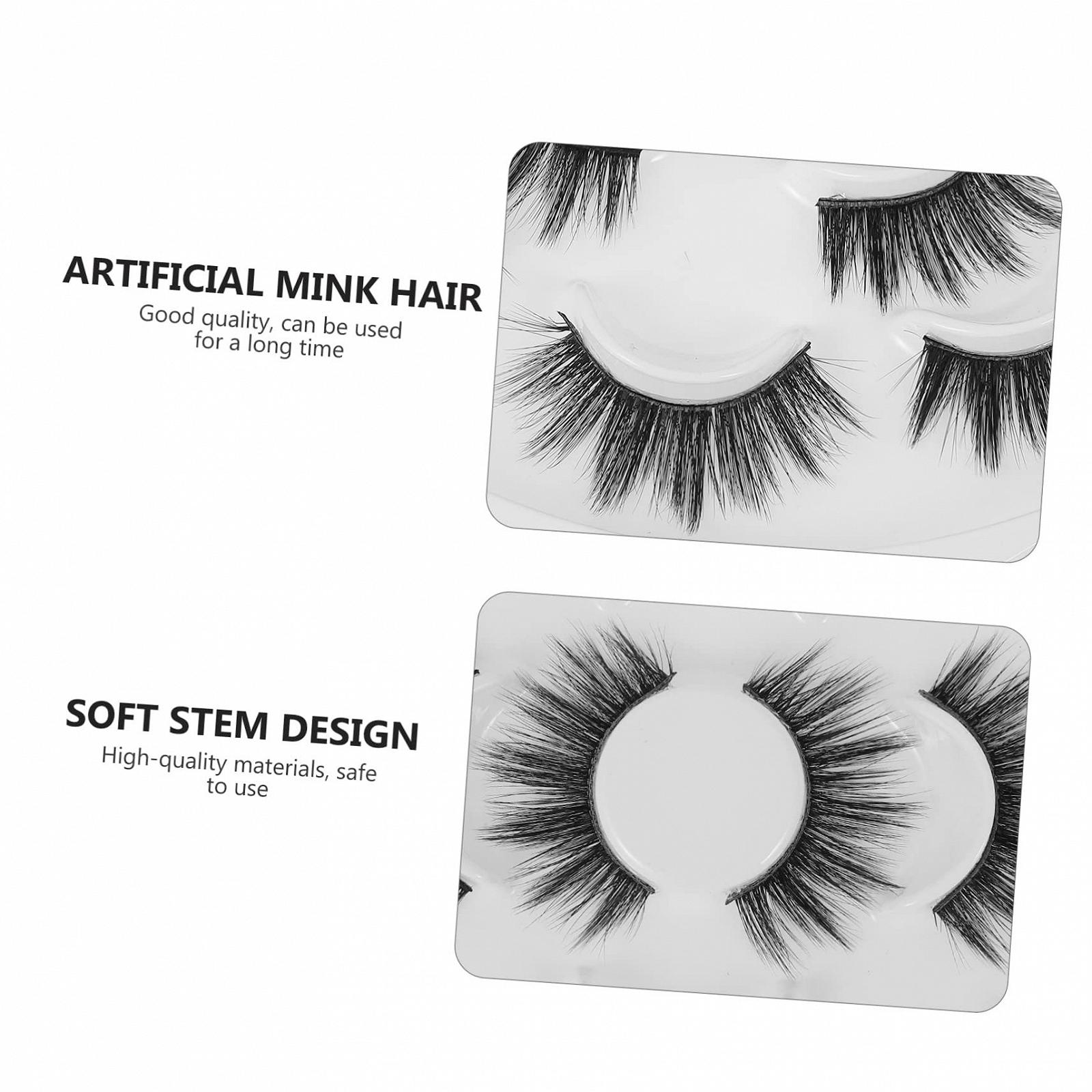 Вії Falsche 14 пар Вії для котячих очей чорні густі штучні, фото №7