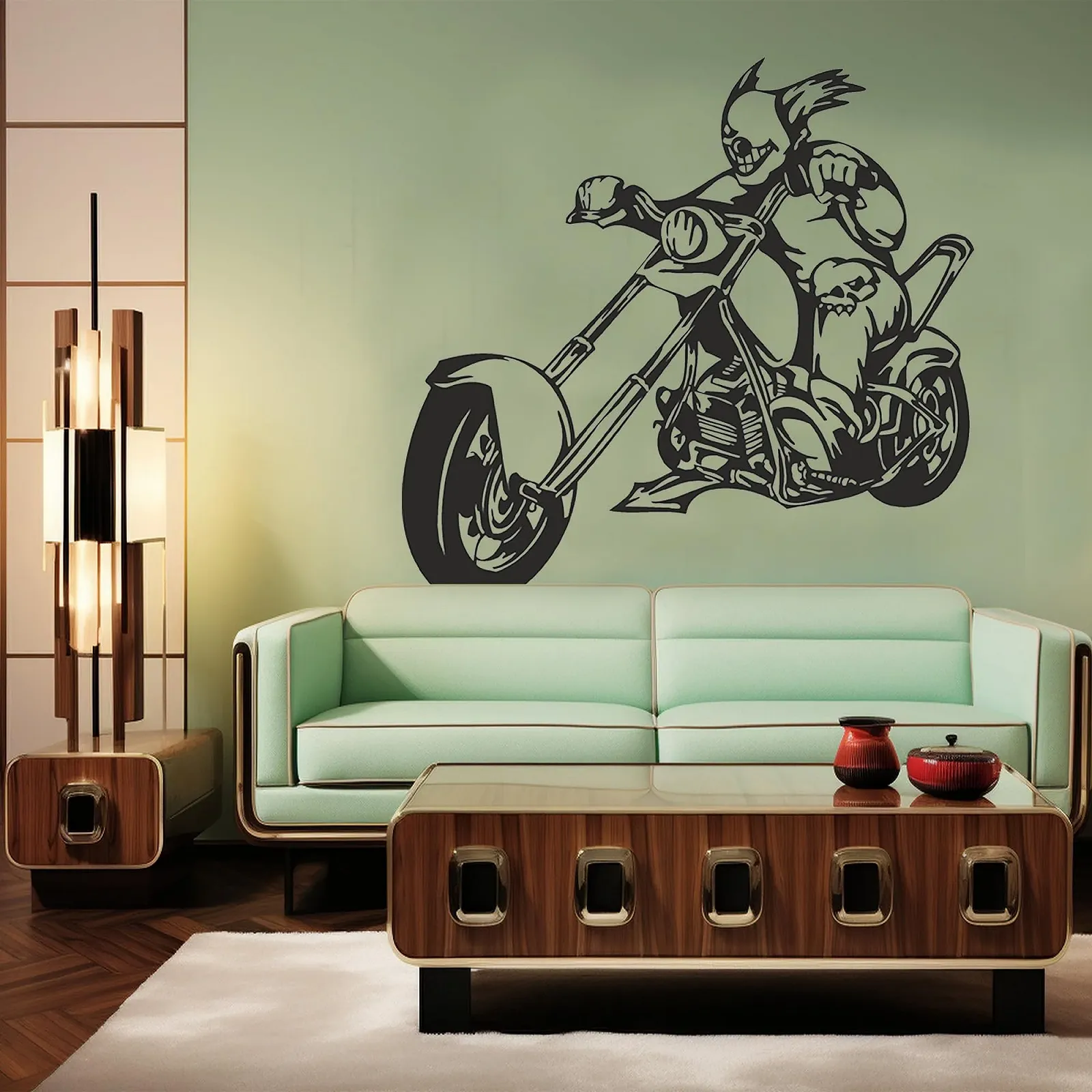 Наклейка на стену Kiwistar Silver Fern New Zealand 6 размеров, фото №6