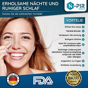 Пластирі для носа Проти хропіння, упаковка 30 штук synthetic.ua - Фото 1