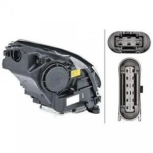 Фара основная HELLA 1ZL 263 037-311 для MERCEDES-BENZ левая synthetic.ua - Фото 1
