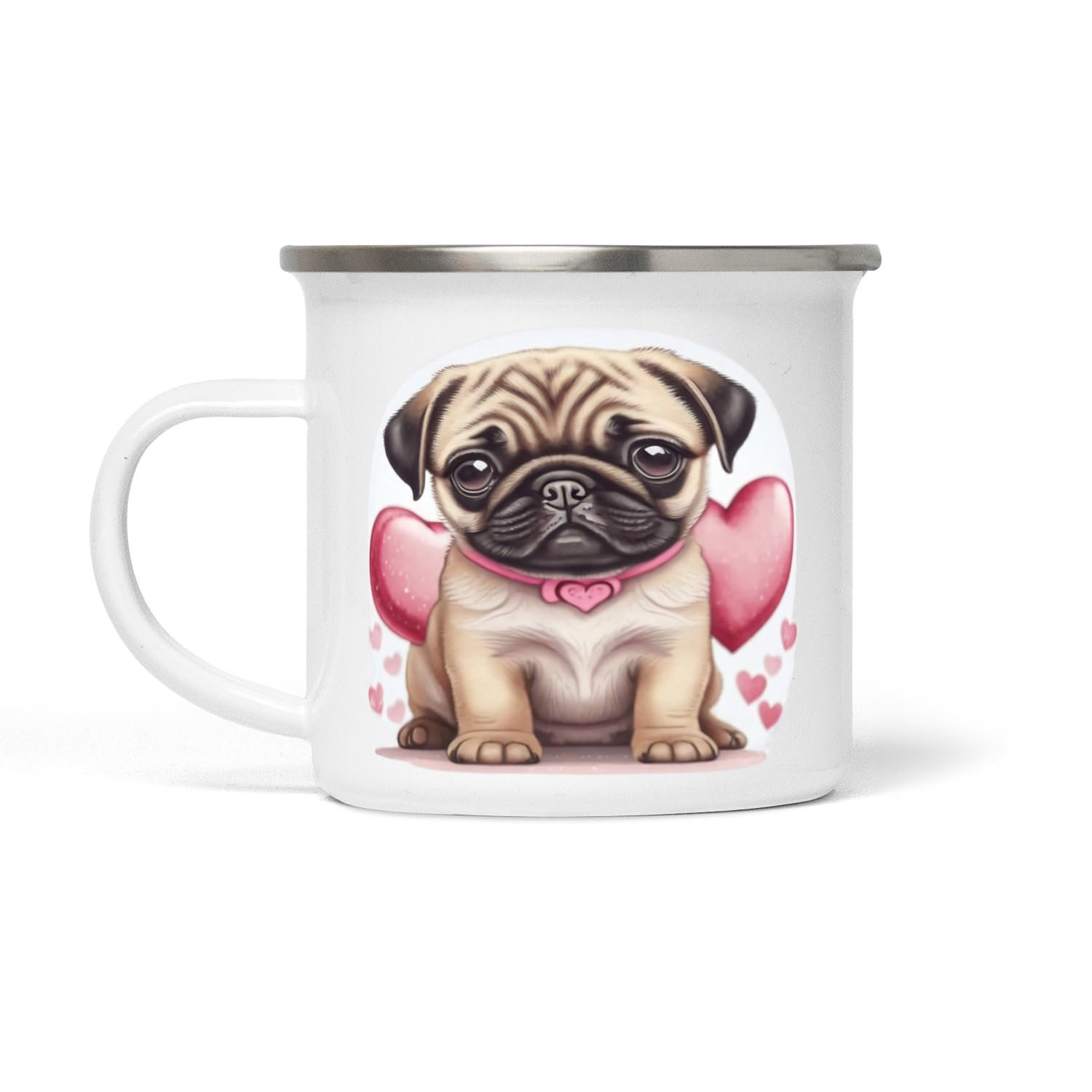 Дитяча Емальована Кружка Kids Adventure Baby Carlin Біла - 354 мл, фото №1