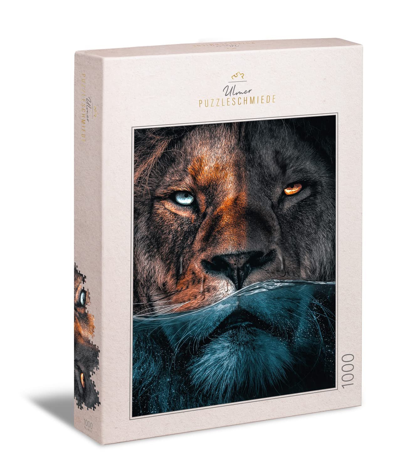 Пазл Ulmer Puzzleschmiede Fire & Water 1000 элементов Лев, фото №1