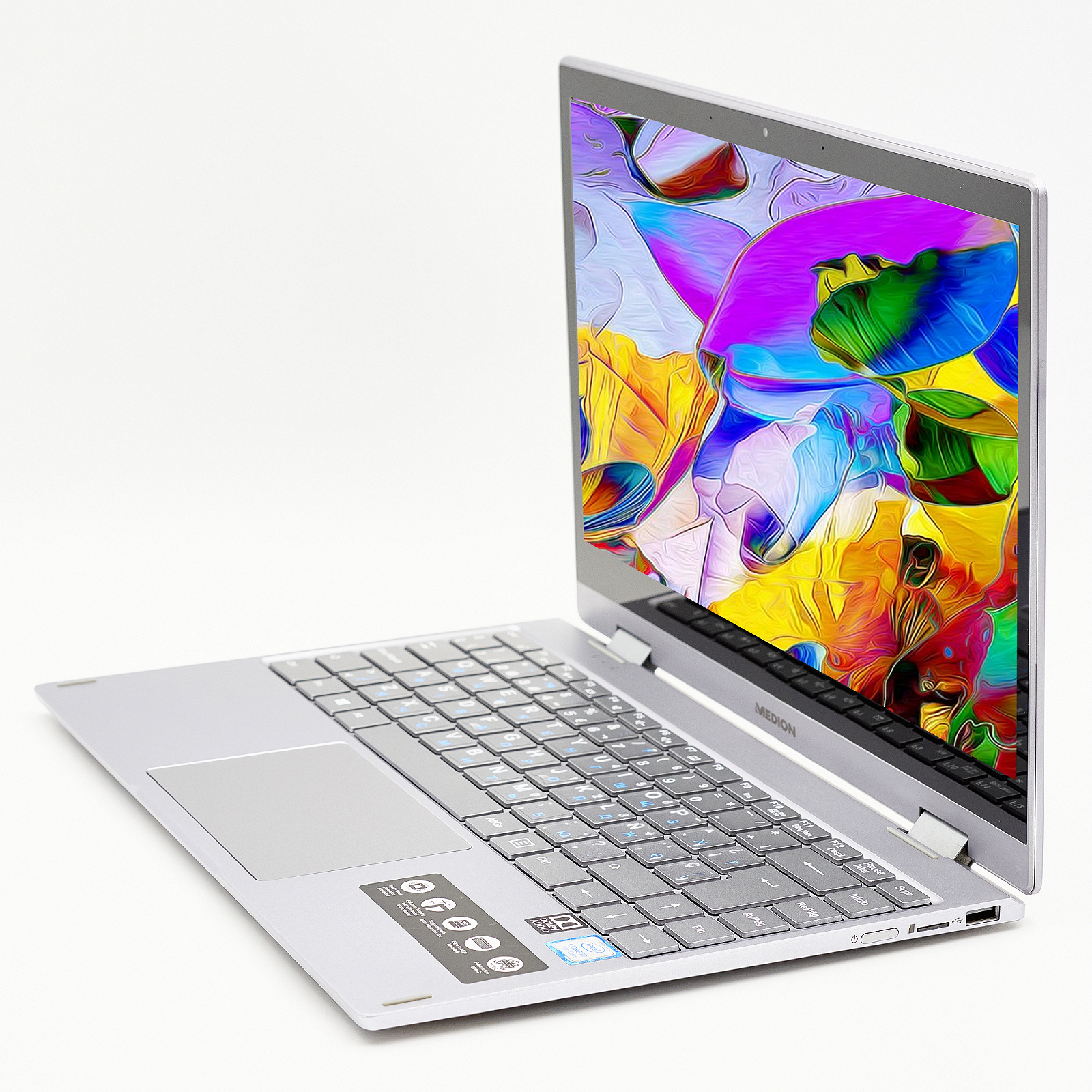 Ноутбук-планшет 14" Medion S4401 YOGA Intel Core i7-8550U ОЗУ 8 ГБ SSD 256 ГБ eMMC 64 ГБ Win10, фото №3