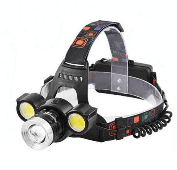 Фонарик налобный BAILONG BL-C862-T6 COB, фото №1 Фонарик налобный BAILONG BL-C862-T6 COB, фото №1