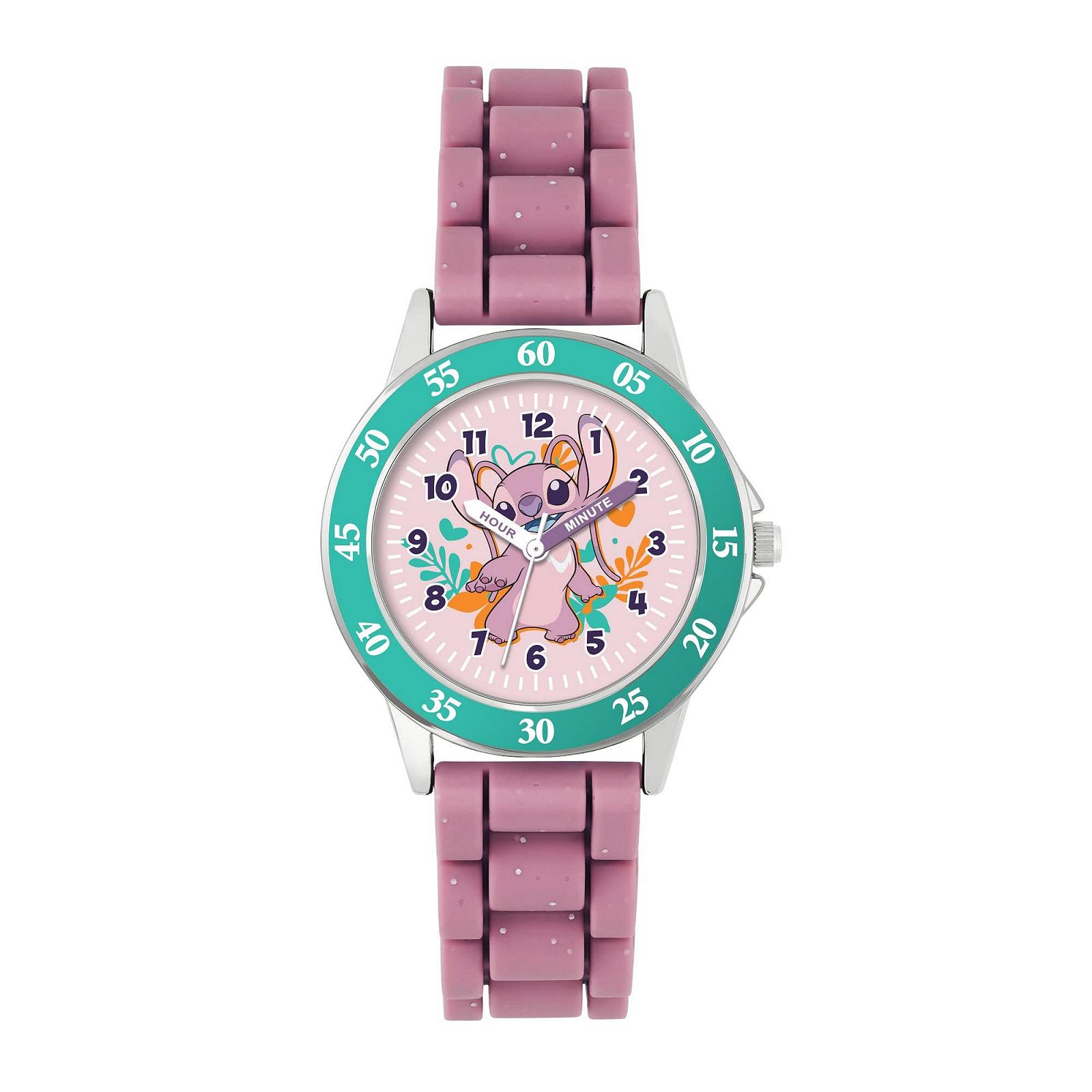 Годинник Disney Lilo and Stitch LAS9014 Teacher Рожевий Ремінець, фото №1