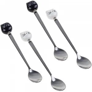 Ложка Ayomi Котяча, набір 4 шт - Фото 1