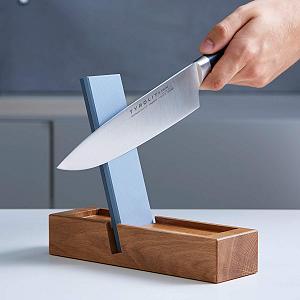 Точилка для ножів Stubai TYROLIT Compact дерев'яна 21 x 6,5 x 4 см 400/800 Grit synthetic.ua - Фото 1