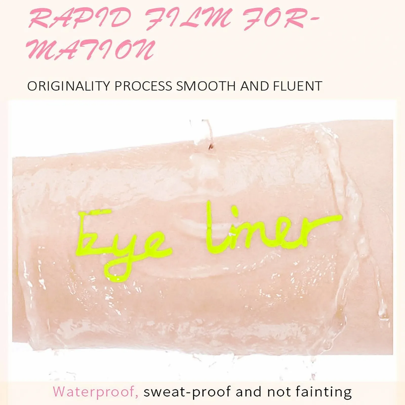 Підводка для очей рідка Besreey Fluorescent Waterproof Matte Eyeliner, 1, різнокольорова, фото №4