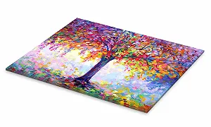 Картина на акриловому склі Posterlounge Tree of Happiness Leon Devenice 40 x 30 см Кольоровий synthetic.ua - Фото 1