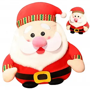 Плюшевая игрушка Санта Клаус 25 см - Фото 1