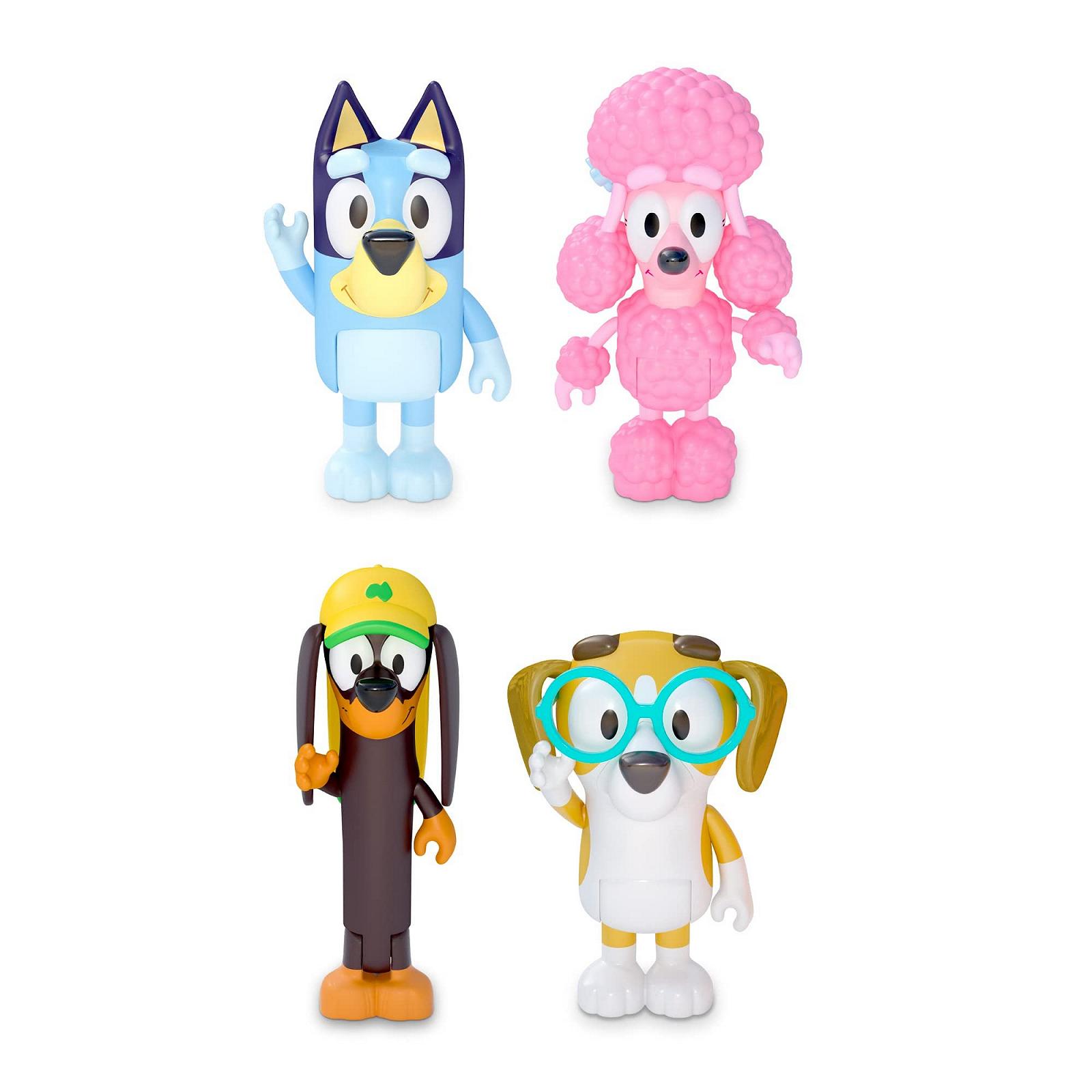 Набор фигурок Giochi Preziosi BlueY Friends Pack, 4 подвижные фигурки, друзья Snickers, Honey и Coco, разноцветные, фото №11