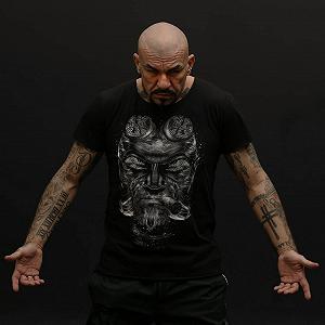 Футболка Brutal man с принтом черная XL synthetic.ua - Фото 1