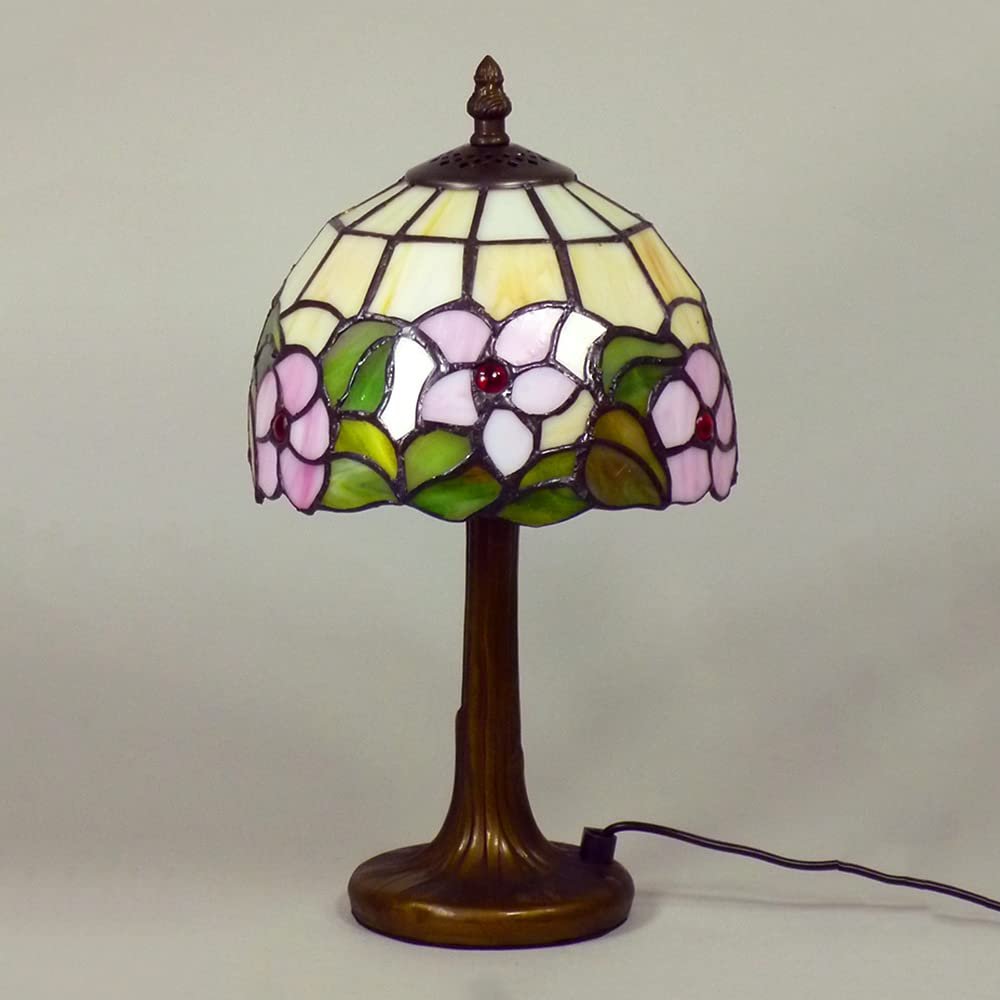 Настільна лампа Dapo Carolin Tiffany Real Glass 30.5 см Бронза, фото №6