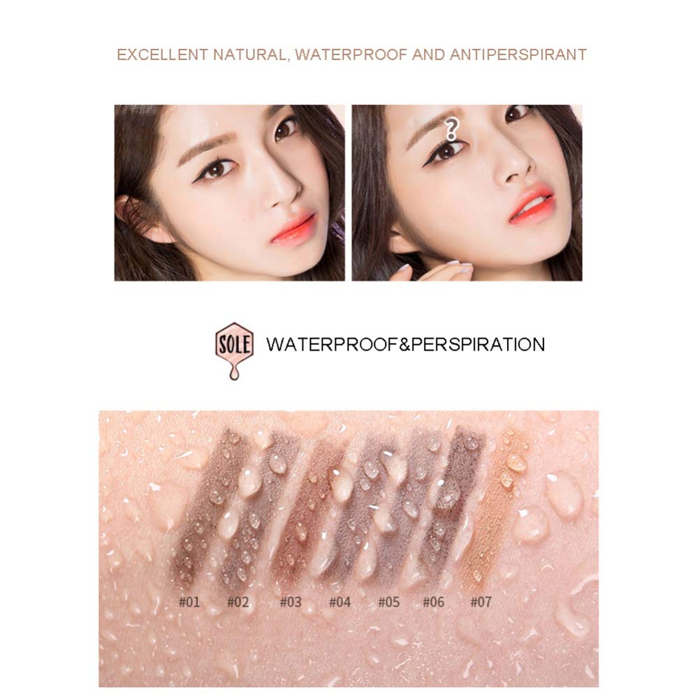 Карандаш для бровей Cocohot Double Head Водонепроницаемый с кисточкой 7 цветов (A5), фото №6 Карандаш для бровей Cocohot Double Head Водонепроницаемый с кисточкой 7 цветов (A5), фото №6