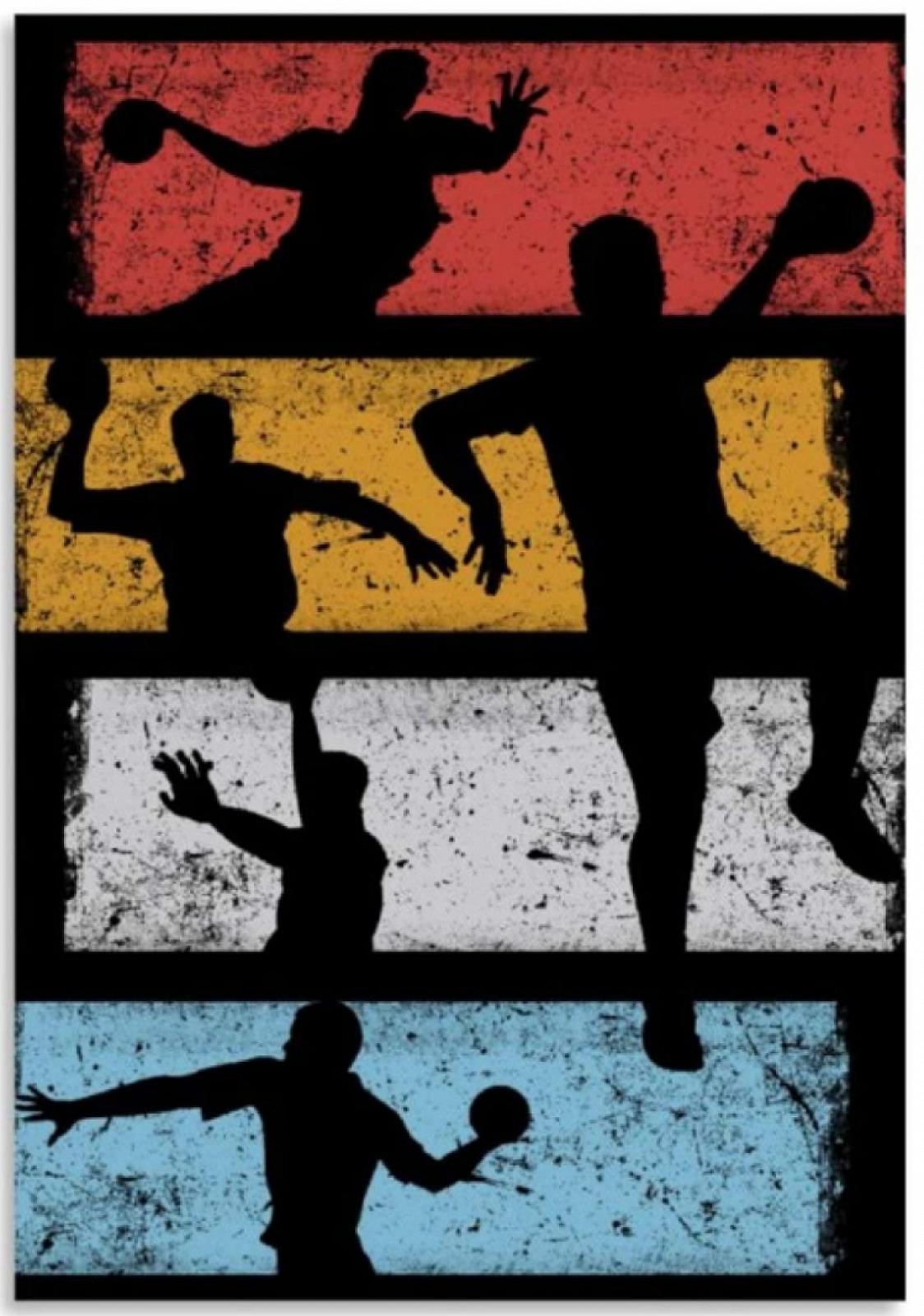 Пазл Zy665Tm 1000 деталей Vintage Handball Poster деревянный, фото №1 Пазл Zy665Tm 1000 деталей Vintage Handball Poster деревянный, фото №1