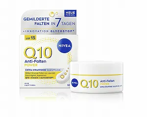 Денний крем NIVEA Q10 Anti-Wrinkle Power Extra Firming проти зморшок з SPF 15 50 мл - Фото 1