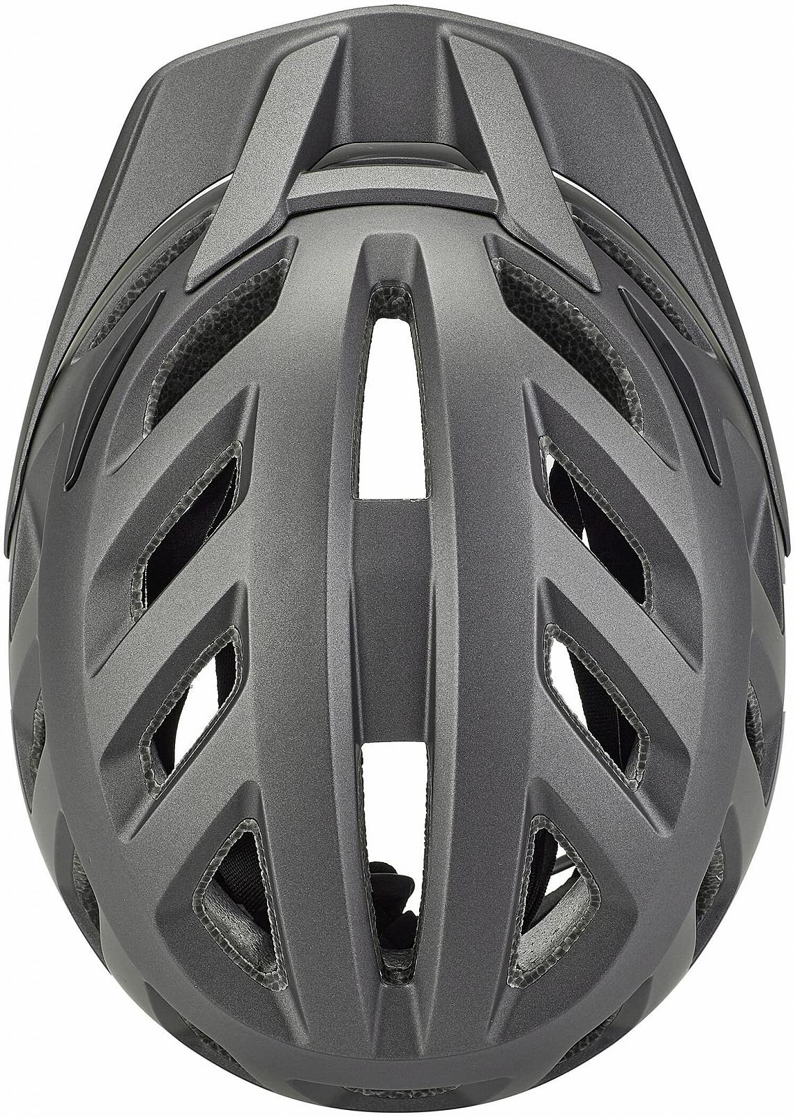 Шлем Giro Radix mat metallic black/ano lime M, фото №6