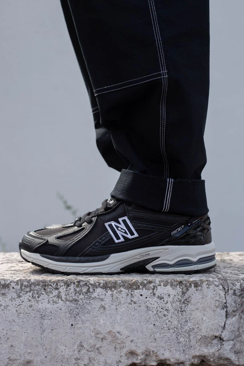 Кросівки New  Balance 1906r Black White Cordura, фото №1