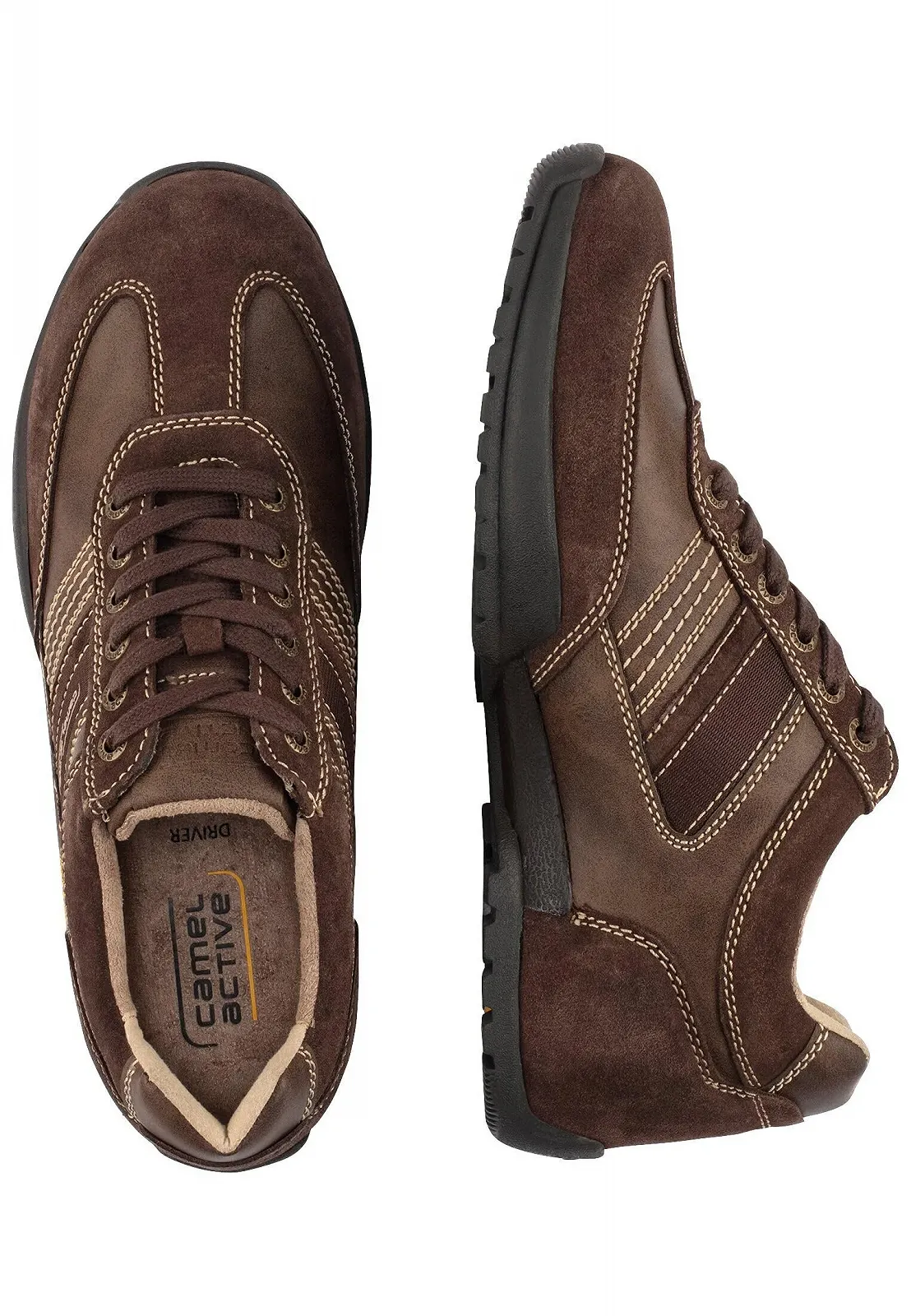 Кеди Camel Active Low Shoe Split/Synthetic Чорний, фото №1