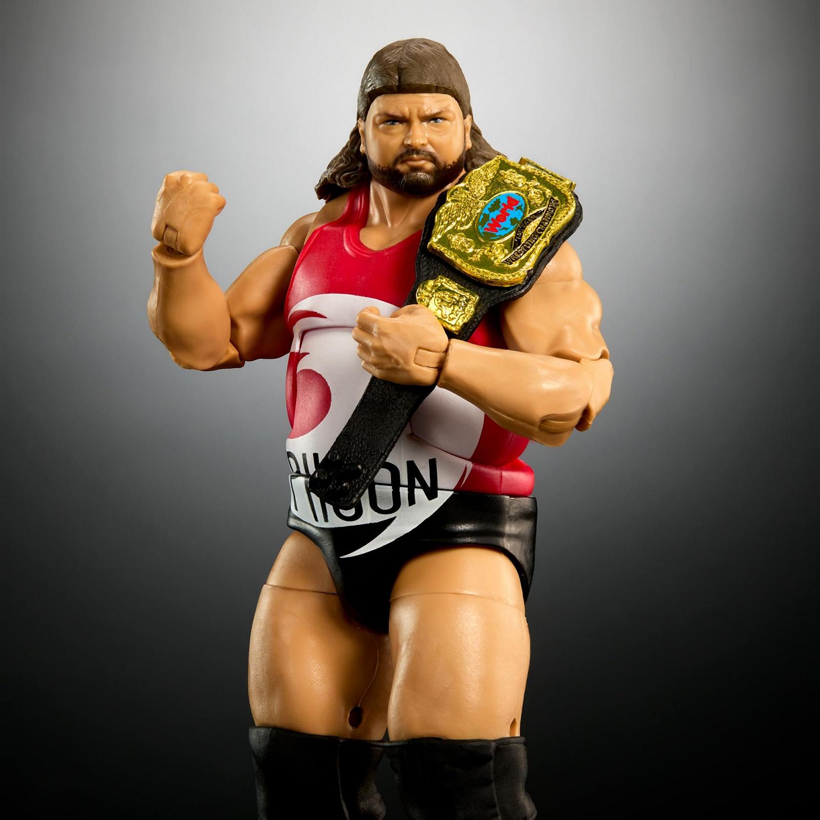 Экшн-фигурка Mattel WWE Elite Typhoon, 15 см, с аксессуарами и 25 точками движения, HVY89, фото №3