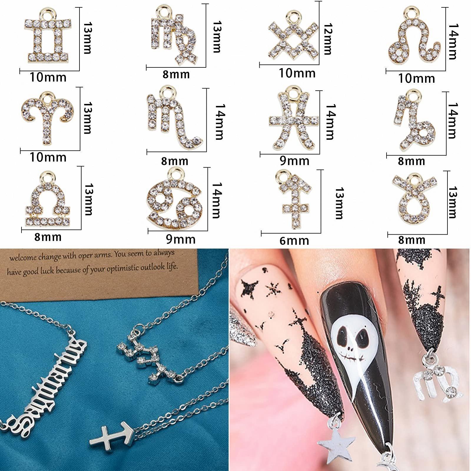 Стразы для ногтей NICENEEDED Набор 108 шт, Золото и Серебро Созвездия, 3D Ювелирные украшения для ногтей, фото №5 Стразы для ногтей NICENEEDED Набор 108 шт, Золото и Серебро Созвездия, 3D Ювелирные украшения для ногтей, фото №5