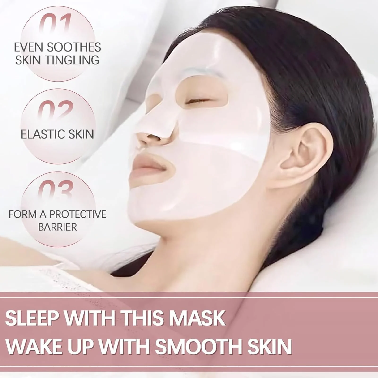 Маска Колагенова Organic Real Deep, Зволожуюча, Антивікова, 5 шт, фото №3