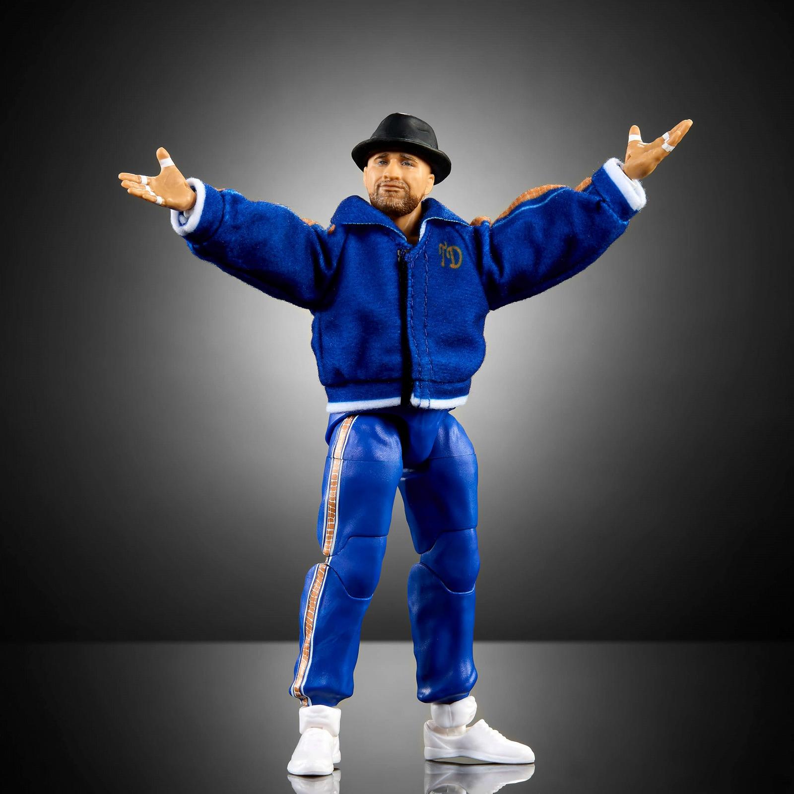 Экшн-фигурка Mattel WWE Elite Тони Д'Анджело, 15 см, с 25 точками артикуляции и сменными руками, фото №5