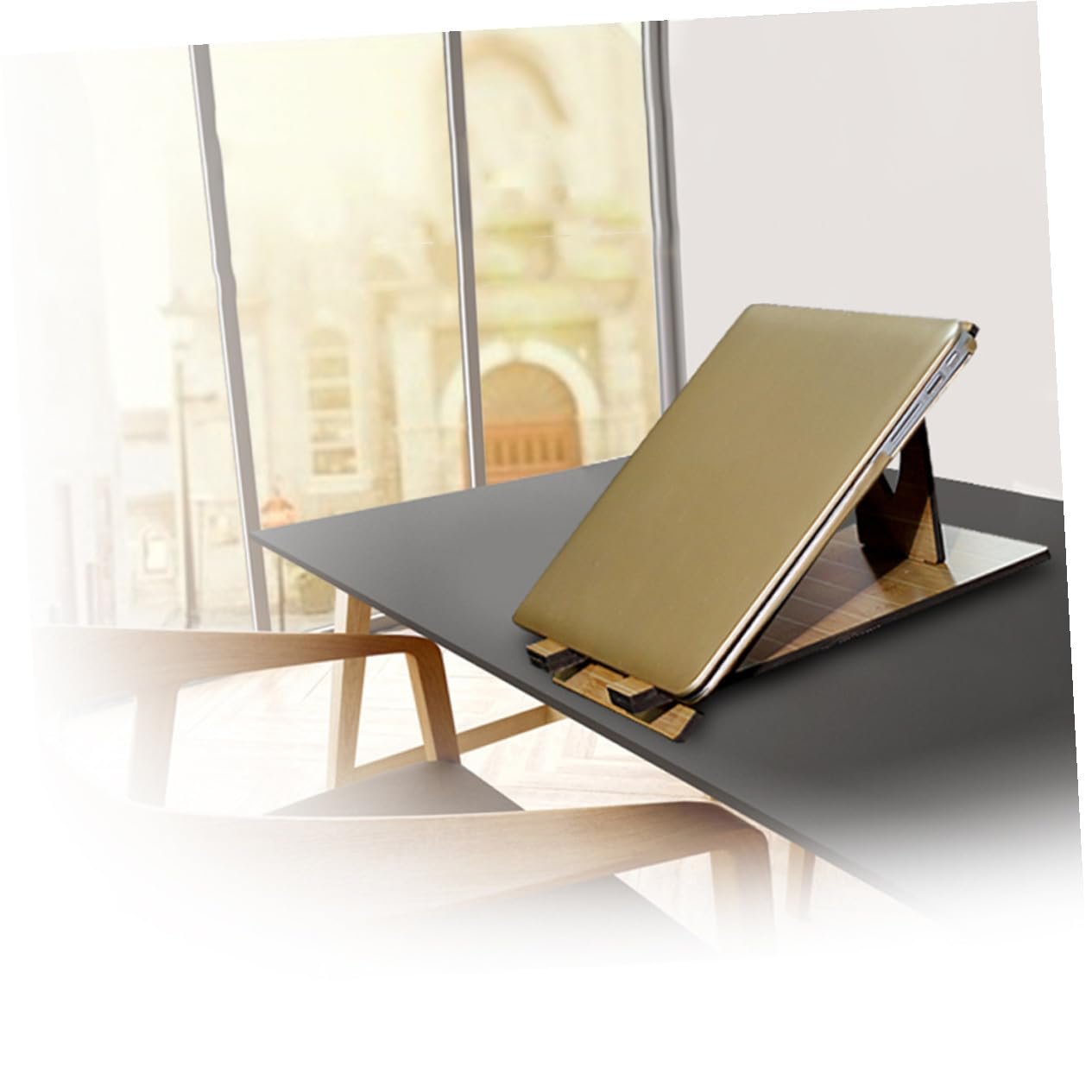 Дерев'яна Підставка для Ноутбука Портативна Легка і Міцна Практична, фото №6 Дерев'яна Підставка для Ноутбука Портативна Легка і Міцна Практична, фото №6