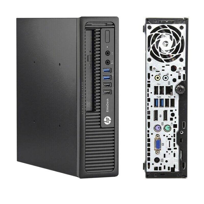 PC HP EliteDesk 800 G1 USDT Mini Комп'ютер Intel Core i5-4570S RAM 16GB SSD 240GB DVD Player WiFi Windows 11 + Office 2021 (Відновлено), фото №5