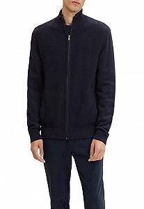 Кардиган TomTailor basic structured knit jacket 1032303-13160 Темно-синій M - Фото 1