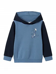 Худі NAME IT Nmmveblock Ls Sweat Wh Unb - Фото 1