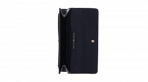 Кошелек TOMMY HILFIGER TH Timeless Large Flap Серый synthetic.ua - Фото 1