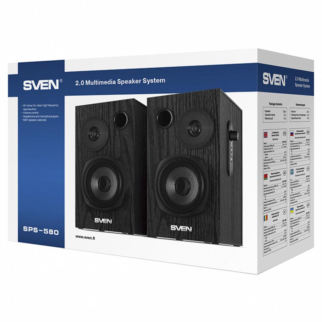 Акустические системы (колонки) SVEN SPS-580 black SPS-580 black, фото №7