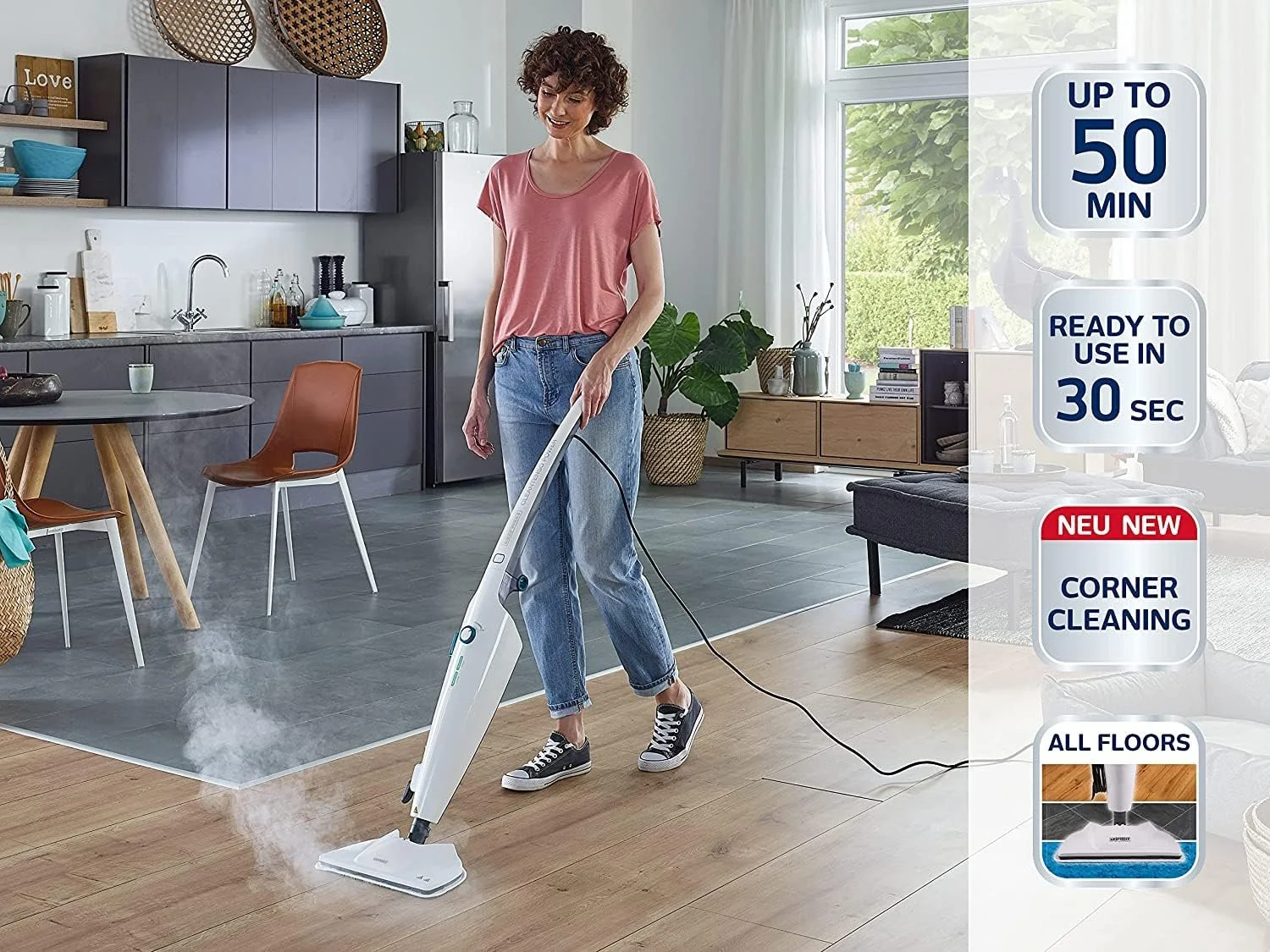 Парова швабра Leifheit CleanTenso Power 2.0, фото №3