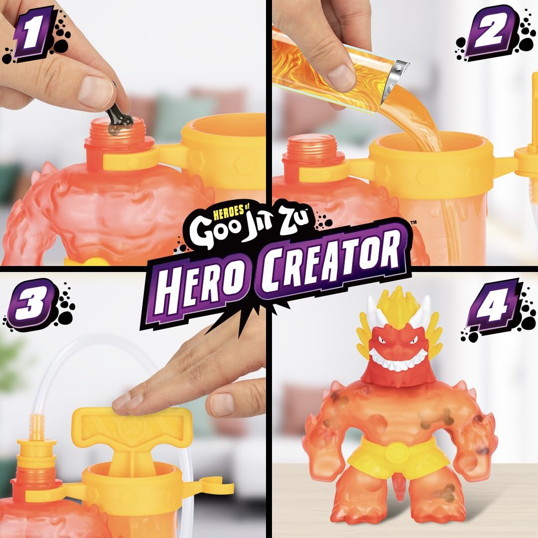 Фігурка Blazagon Heroes of Goo Jit Zu Hero Creator з 3 унікальними наповнювачами GOO, фото №2