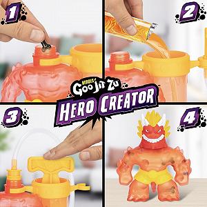 Фигурка Blazagon Heroes of Goo Jit Zu Hero Creator с 3 уникальными наполнителями GOO synthetic.ua - Фото 1