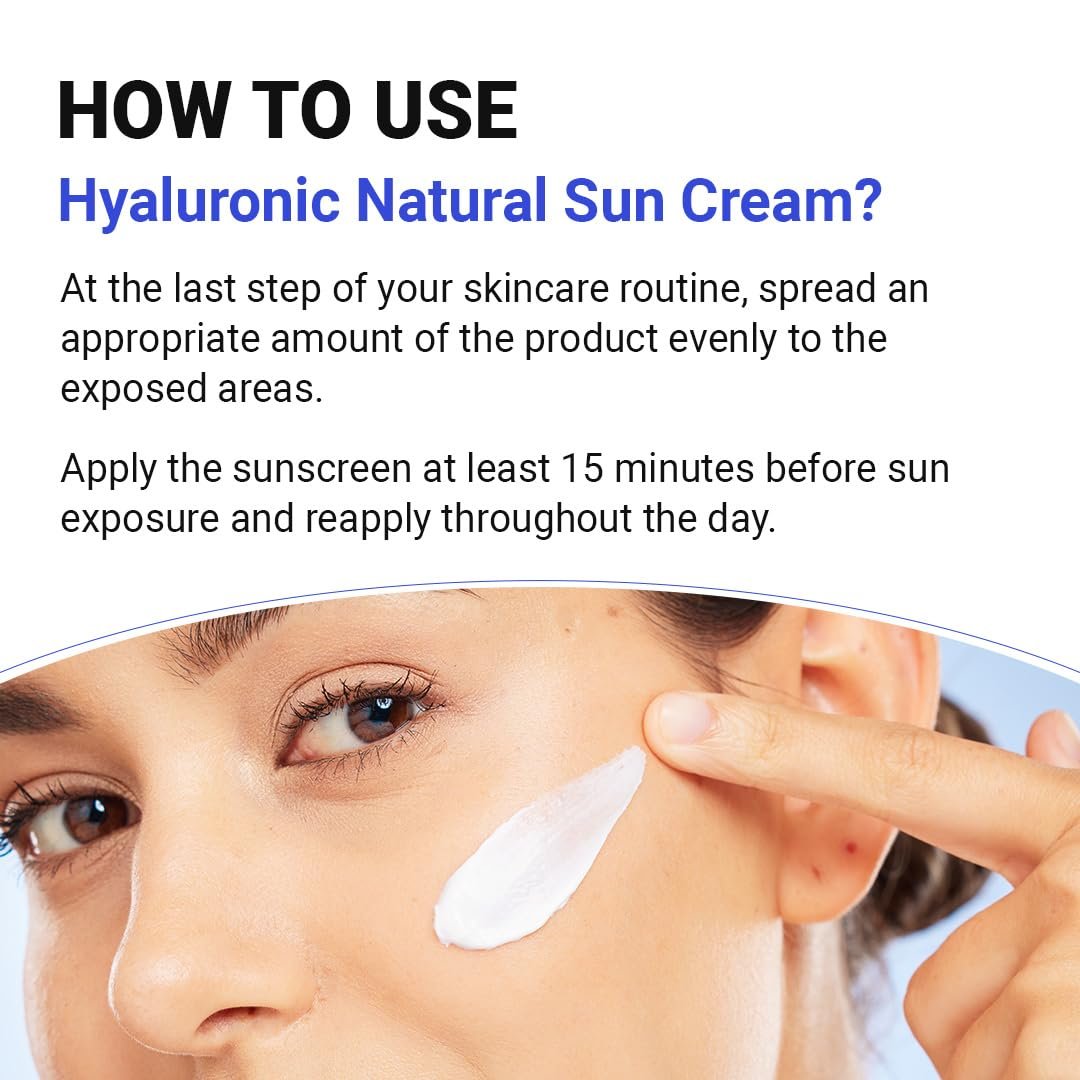 Сонцезахисний крем IsNtree Natural з гіалуроновою кислотою SPF 50 PA++++ 50 мл, фото №6