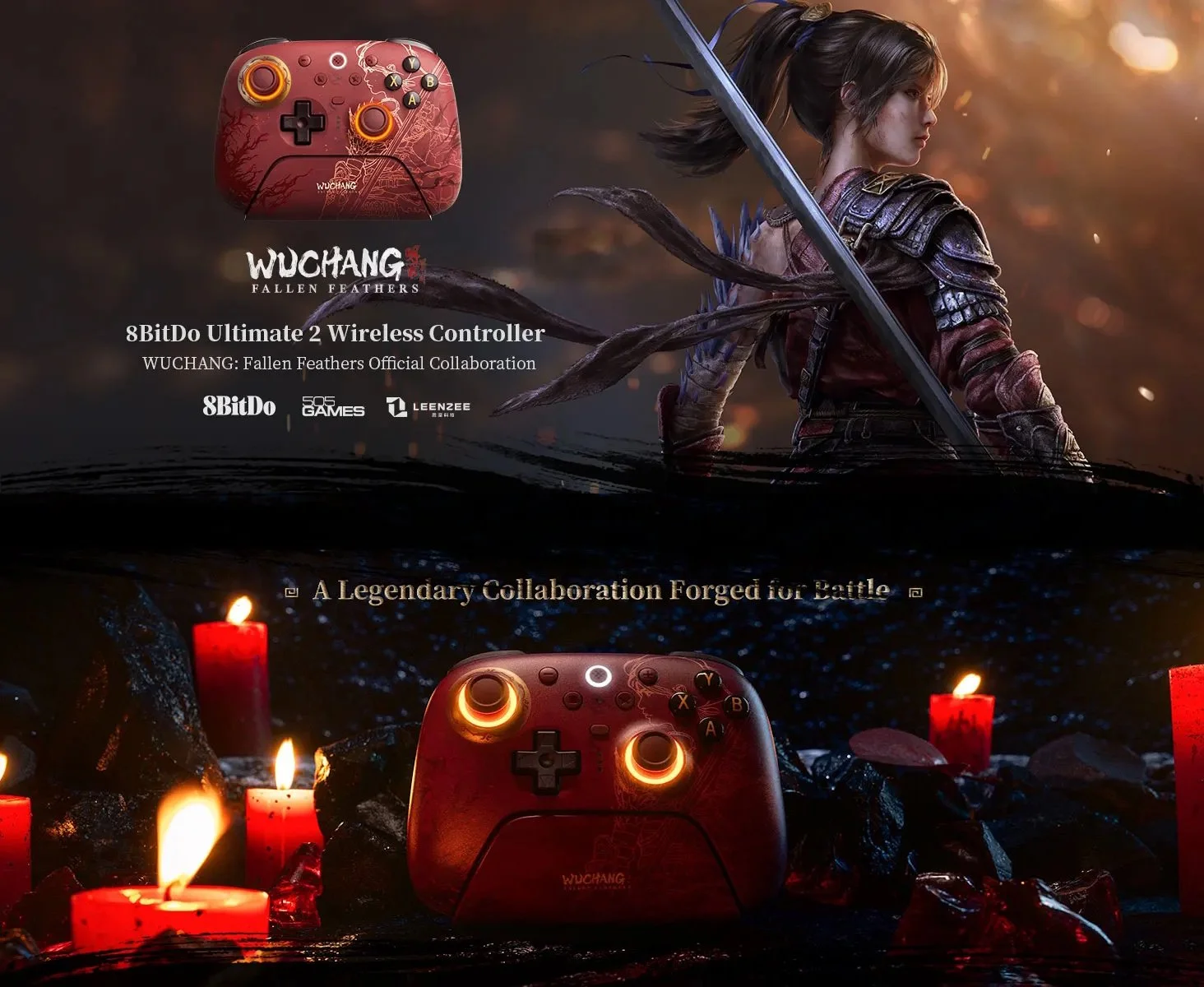 Геймпад 8Bitdo Ultimate 2 Wuchang Windows/Android TMR + Док-станция, фото №8