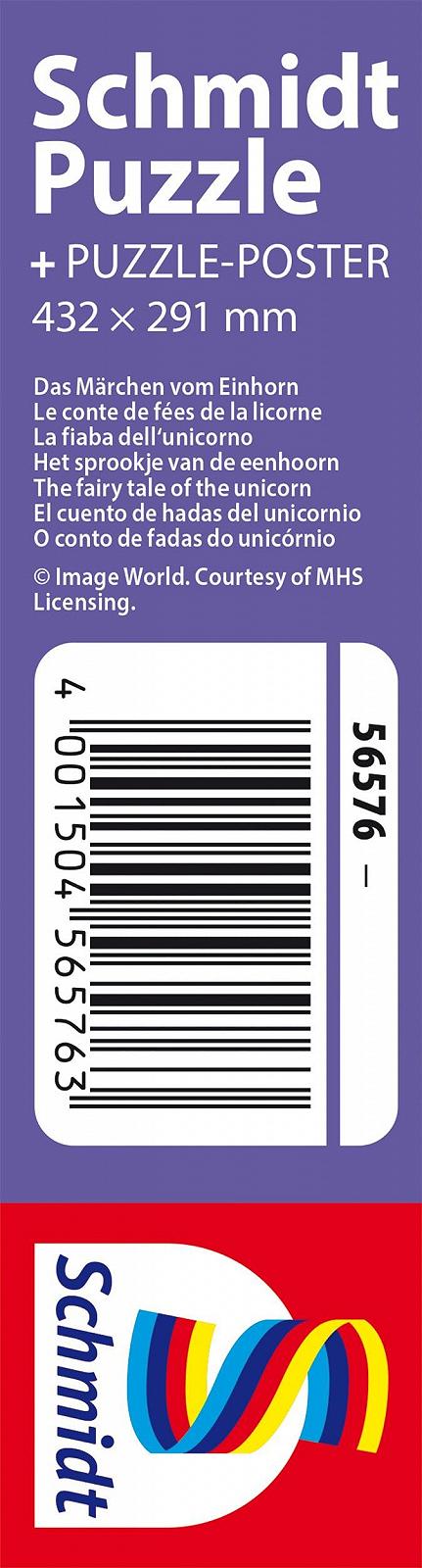 Пазл Schmidt Spiele The Fairy Tale of the Unicorn 150 деталей из травяного картона, фото №2