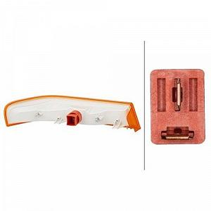 Покажчик повороту HELLA 2BA 007 775-051 для MERCEDES-BENZ, передній лівий synthetic.ua - Фото 1