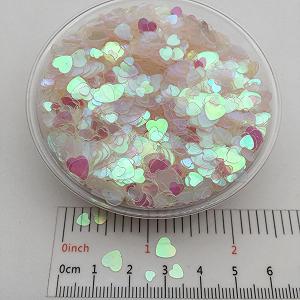 Блестки Mix Herz AB Синий 4 мм, 6 мм, mm - Фото 1