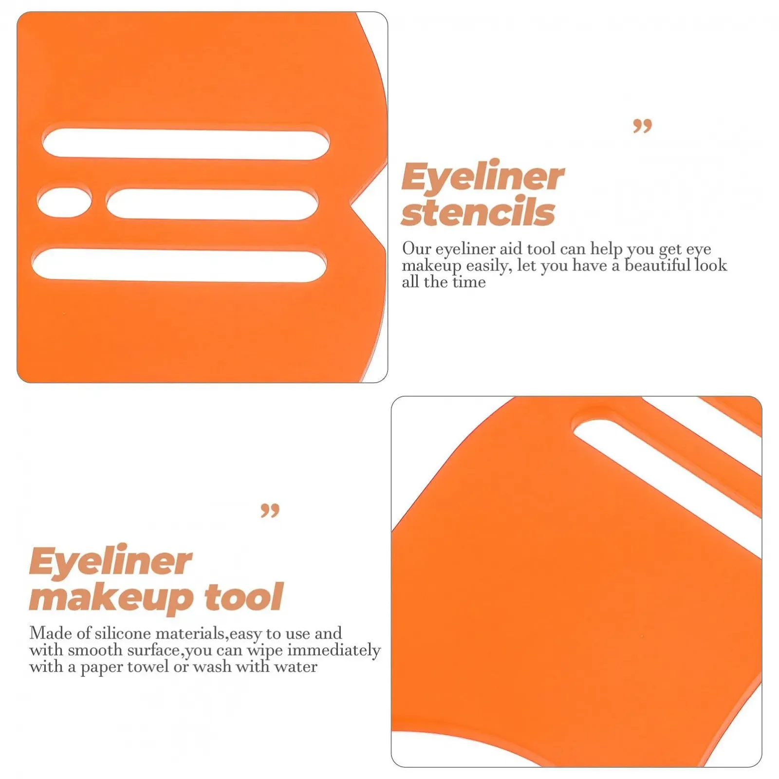 Трафарети для підводки очей Beaupretty Силіконові, фото №7