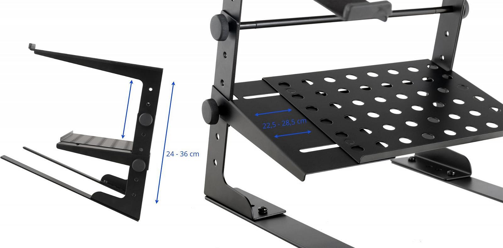 Подставка для ноутбука Pronomic LS-210 Deluxe с кронштейнами, фото №7