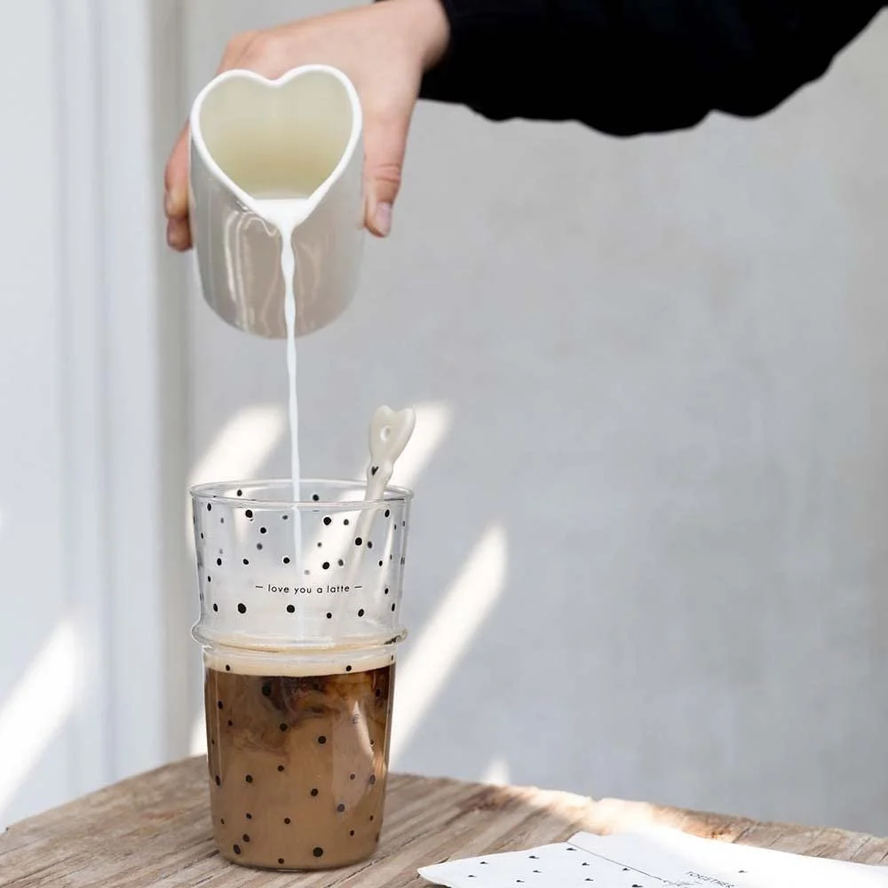 Ложка Bastion Collections Latte Heart Matte Titanium, фото №2