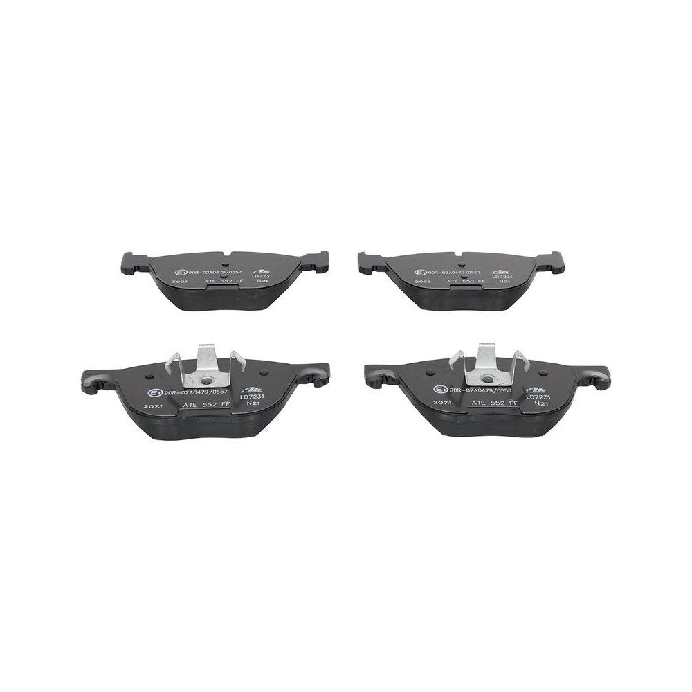 Комплект гальмівних колодок, дискові гальма ATE Ceramic 13.0470-7231.2 для BMW, фото №1