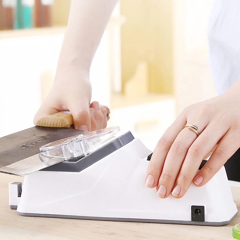 Точилка для ножів автоматична електрична із захисним чохлом USB, фото №9