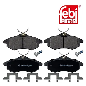 Комплект тормозов FEBI BILSTEIN JMx Citroen C2 тормозные диски + тормозные колодки передние synthetic.ua - Фото 1