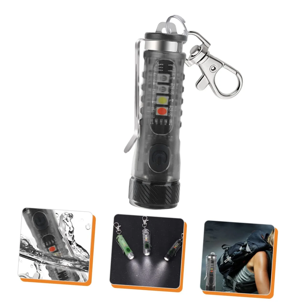 Фонарик-брелок TOYANDONA Мини с кольцом для ключей PC, фото №8 Фонарик-брелок TOYANDONA Мини с кольцом для ключей PC, фото №8