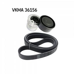 Комплект поліклинового ременя SKF VKMA 36156 для AUDI BMW MERCEDES-BENZ NISSAN RENAULT VW - Фото 1