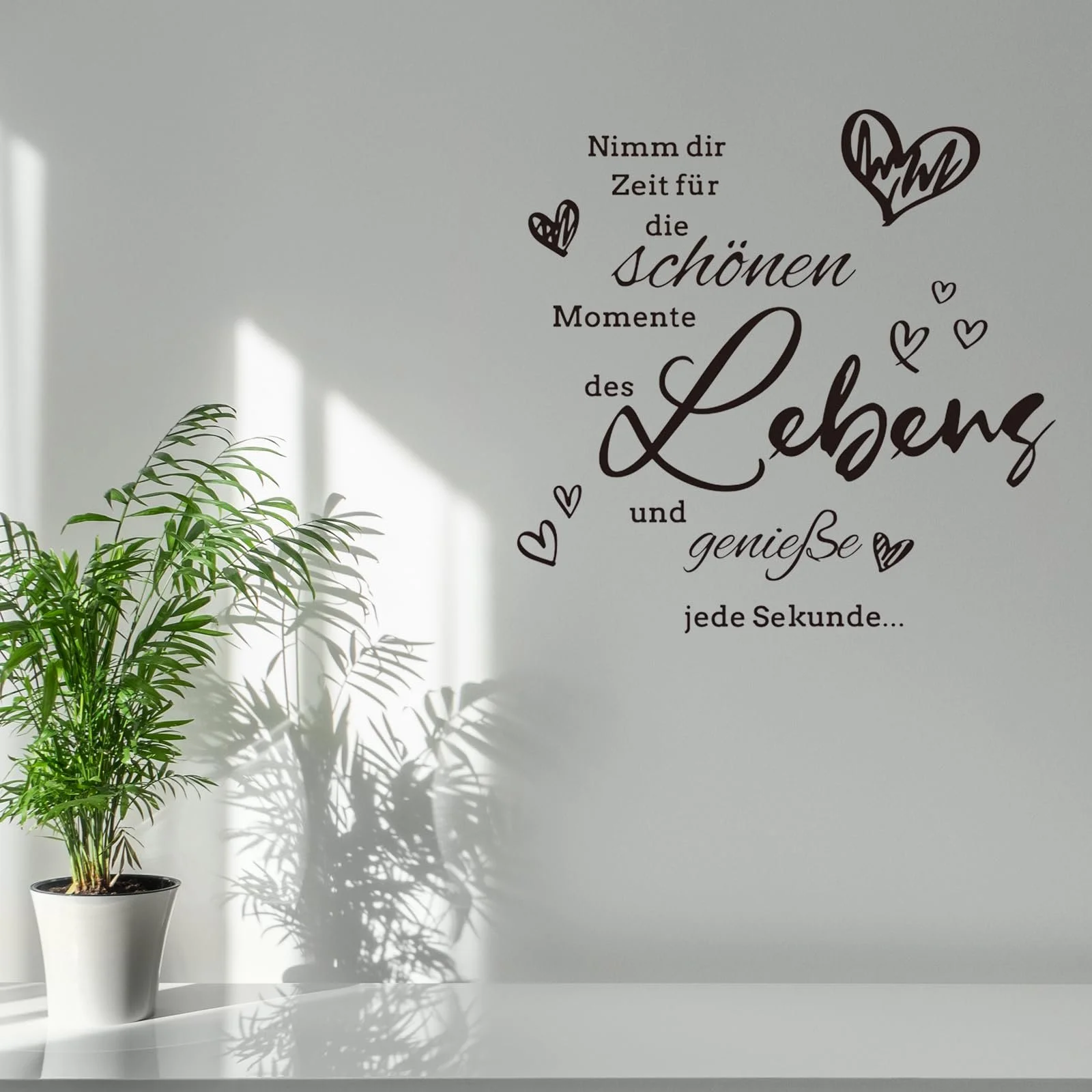 Наклейка на стіну Take Time for the Beautiful Moments 72 x 68 см Black, фото №4 Наклейка на стіну Take Time for the Beautiful Moments 72 x 68 см Black, фото №4